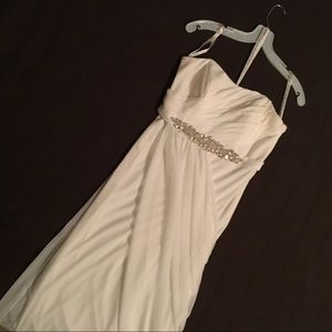 David’s Bridal Studio Sheath Wedding Dress